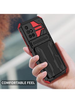 RICOONLINE Shockproof  Protective Cases Cover Compatible for Redmi 10/Redmi 10 Prime Red  - Image 5