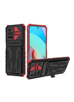 RICOONLINE Shockproof  Protective Cases Cover Compatible for Redmi 10/Redmi 10 Prime Red  - Image 1
