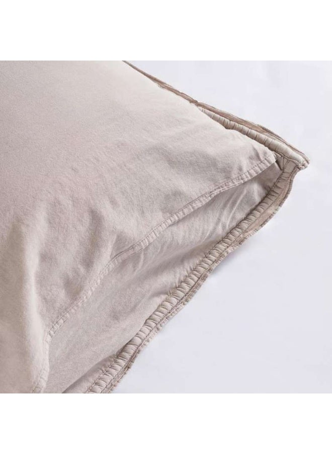 Pan Home Cameron Cotton Velvet Bedspread Set - Brown - Image 5