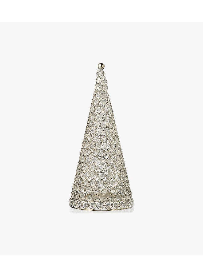 Roomours Tree With Led Lights Silver M 41Cm  - Image 1