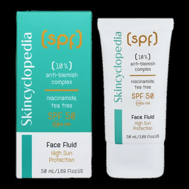 Skincyclopedia Skincyclopedia Sun Screen SPF 50 Anti-Blemish Fluid 50ml