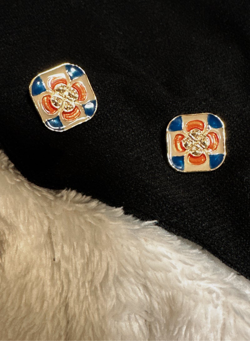 SYNSYB Sparkling Heart/Round/Squre Stud Hypoallergenic Earrings for Women  Jewelry with Gift Box for Wife Mother Girlfriend - Image 1