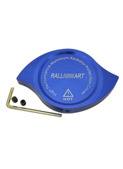 Generic Ralliart Radiator Cap Cover Fit For Mitsubishi - Blue  - Image 1