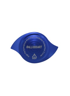 Generic Ralliart Radiator Cap Cover Fit For Mitsubishi - Blue  - Image 4