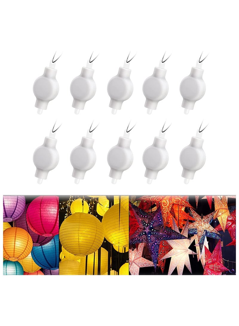 SYOSI LED Balloon Light Colorful LED Mini Party Lights Hanging Paper Lanterns Light for Decorations Waterproof White LED Bulbs Lights for Indoor Outdoor Balloon Birthday Party Decor - Image 1