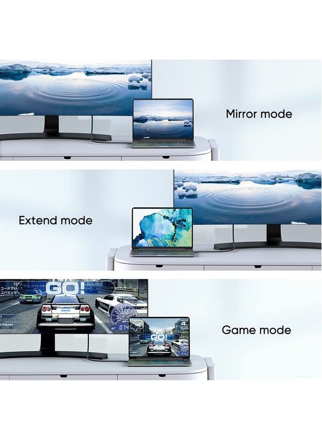 CableCreation 8K Hdmi Cable 3.2 Feet Hdcp Hdmi Cable 8K 60Hz Ultra High Speed 48Gbps Earc Hdmi Cable Compatible With Ps5 Ps4 Xbox Series X Xbox One Laptop Ns Roku Tv Laptop Projector Black - Image 5