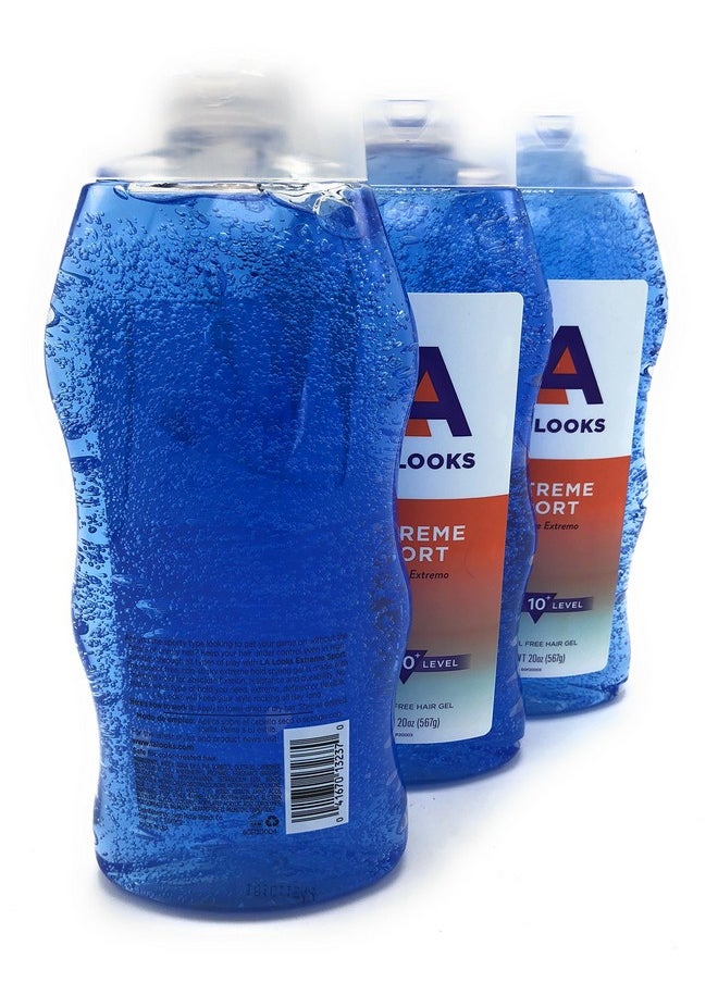 la looks L.A. Looks Sport Xtrme Hld Gel 20 Oz (Pack Of 3)  - Image 3