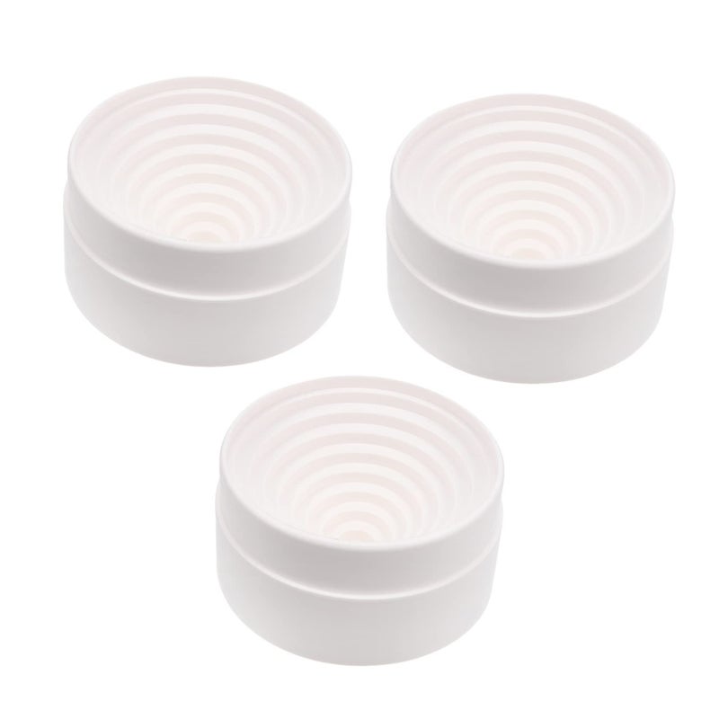 3 Pcs Plastic Round Bottom Flask Stand Holder Laboratory Flask Pad Support - Image 2