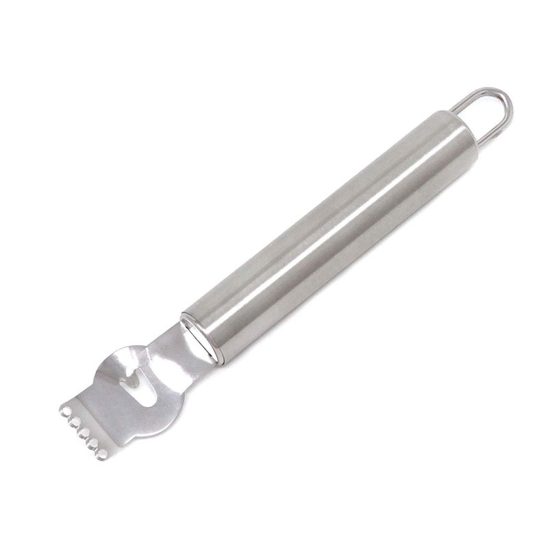 HONBAY أداة تقشير الليمون من هونباي 1 قطعة من الفولاذ المقاوم للصدأ، أداة تقشير الحمضيات البرتقالية للمطبخ