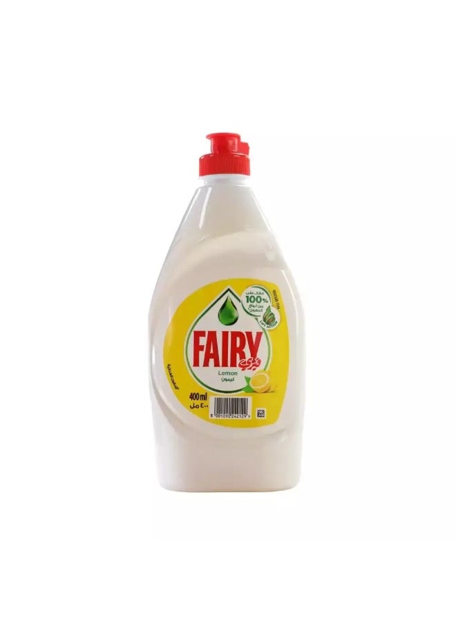 Fairy Fairy Lemon Dishwashing Liquid Gel- 400 ml  - Image 1