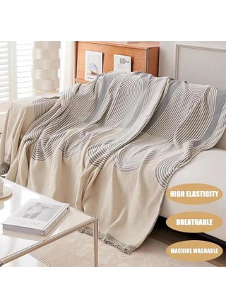 Double-Sided Chenille Sofa Cover – Stretch Waterproof Couch Protector, Luxury Sofa Blanket ( 180x130CM) - view 2