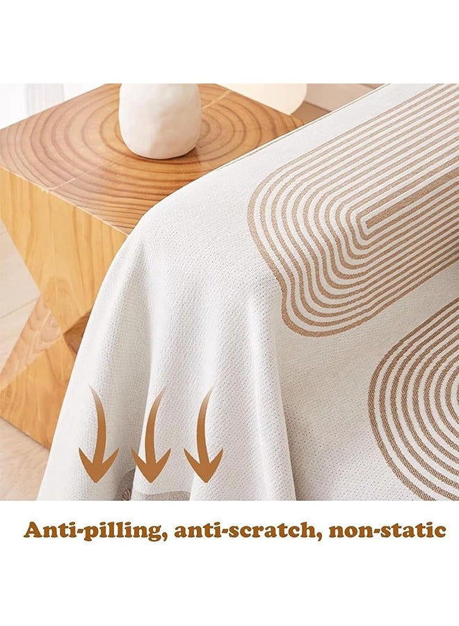 DAREU Double-Sided Chenille Sofa Cover – Stretch Waterproof Couch Protector, Luxury Sofa Blanket (Dark Grey, 180x130CM) - Image 3