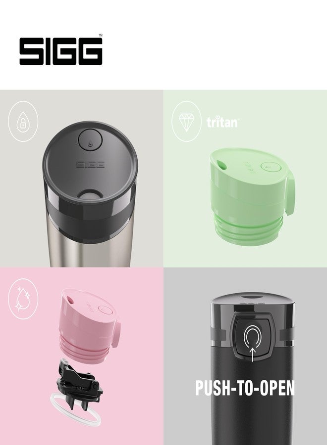 Sigg Miracle Milky Green Touch Insulated Coffee Mug (9 Oz), Pollutant-Free and Insulated Coffee Travel Mug, Leak-Proof Stainless Steel Coffee Thermos - Image 4