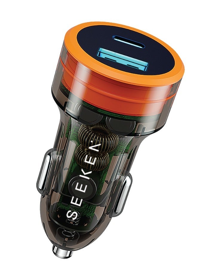 SEEKEN PD+QC CAR CHARGER | Over Voltage Protection | Over Current Protection | Premium Design | High-Quality. - Image 1