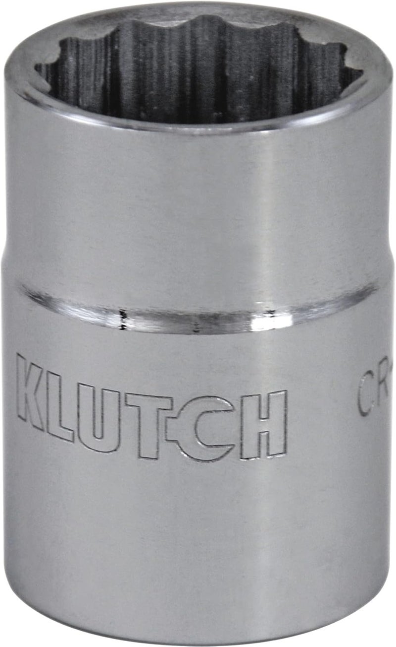 Klutch Socket - SAE, 1 1/4in. 3/4in.-Drive, 12-Pt. - Image 2