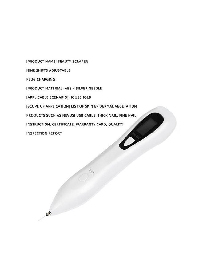 NIBEMINENT Miniature Freckle Pen White 16.5X3.4X3.2centimeter  - Image 2