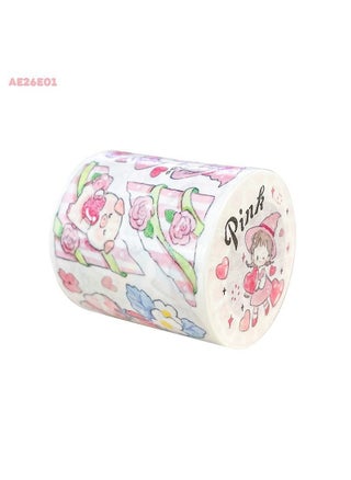 Pink Tone Pink Tape-Whole Roll