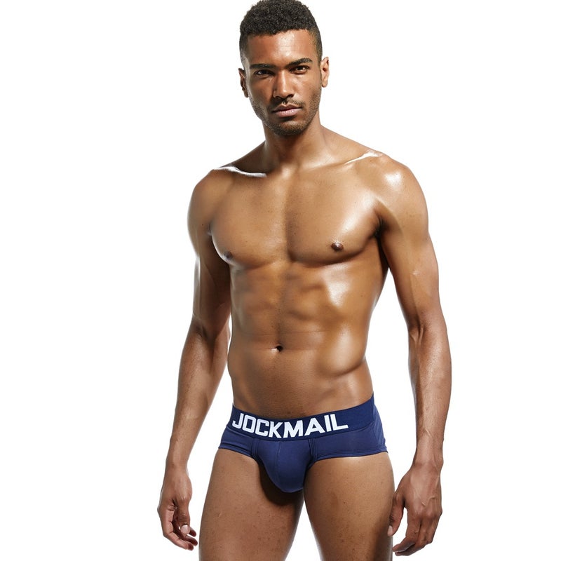Jockmail Men'S Underwear Men'S Briefs Cotton Sweat-Absorbent Underwear - Image 2