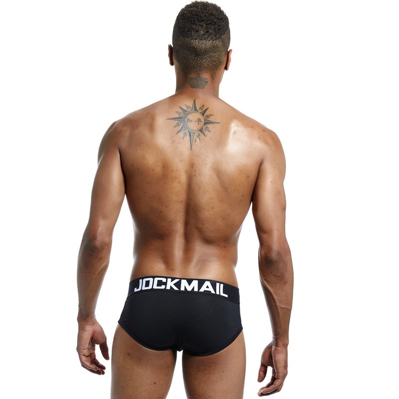 Jockmail Men'S Underwear Men'S Briefs Cotton Sweat-Absorbent Underwear - Image 4