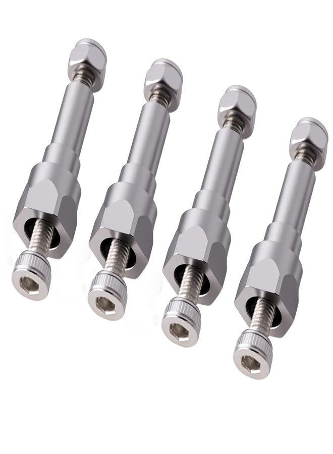 ZRRC M3 Titanium Shock Standoffs AR330482/ARA330703 for Arrma 6S, TC4 Shock Tower Mounts for Arrma 6S Big Rock/Felony/Fireteam/Infraction/Limitless/Mojave/Kraton/Notorious/Outcast/Talion/Typhon - Image 2