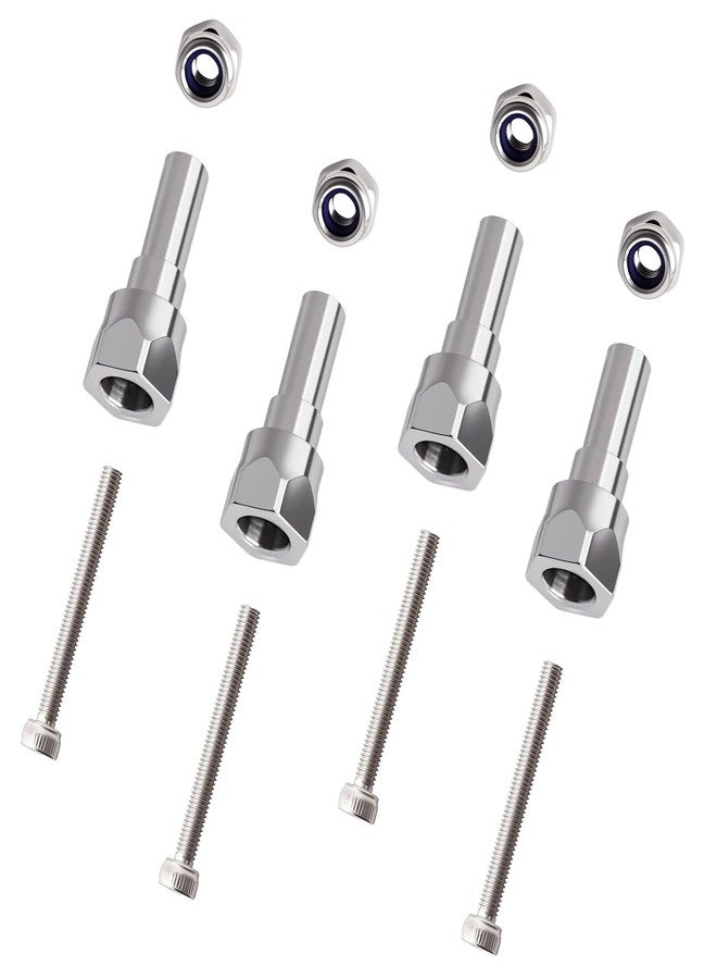 ZRRC M3 Titanium Shock Standoffs AR330482/ARA330703 for Arrma 6S, TC4 Shock Tower Mounts for Arrma 6S Big Rock/Felony/Fireteam/Infraction/Limitless/Mojave/Kraton/Notorious/Outcast/Talion/Typhon - Image 1