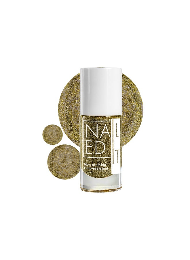 FOREVER52 Nailed It Nail Polish Golden Glitter - Image 3