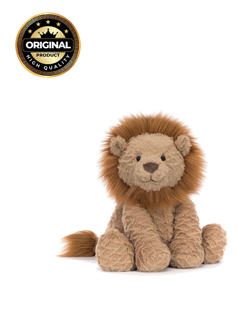 Jellycat Fuddlewuddle Lion Plush – Soft Stuffed Toy with Cordy Legs, Cute Valentine’s Gift for Kids & Adults, Collectible Jellycat, 23cm - Image 1