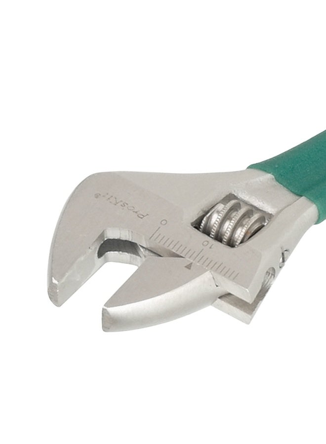 Pro'skit 1pk-h026 6-inch Titanium Coated Anti-slip Adjustable Wrench With Plastic Dipped Handle - Image 3
