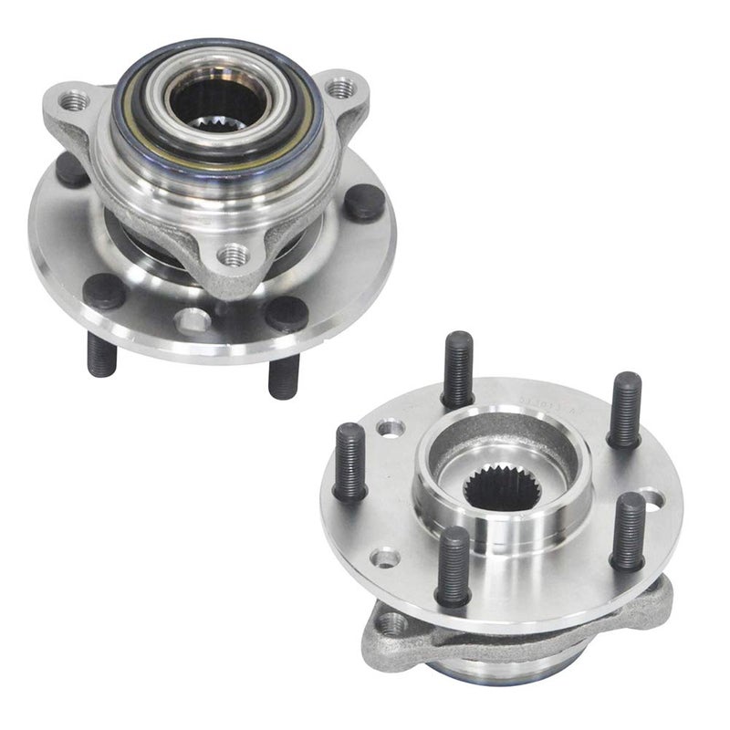 DRIVESTAR 513013 Front/Rear Wheel Hub Bearing Assembly for Chevy S10 4WD, GMC S15, Buick Riviera, Cadillac Eldorado, Seville, Corvette, Olds Toronado (Pair) - Image 1