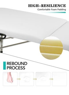 Meishida Folding Massage Bed Lightweight Massage Table Height Adjustable Facial Bed  - Image 2