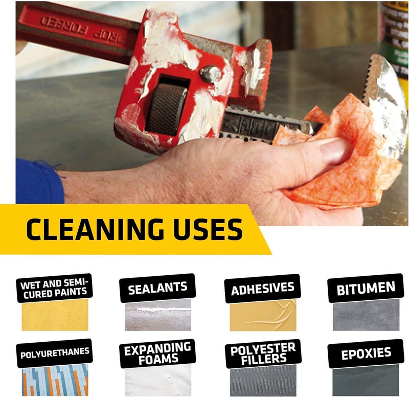 SIKA Everbuild Wonder Wipes Multi-Use Cleaning Wipes, 100 Wipes - Image 3
