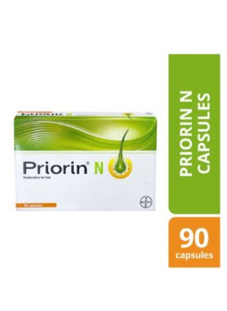 BAYER Pack Of 2 Priorin N Rstorative For Hair 90 Capsules​  - Image 4