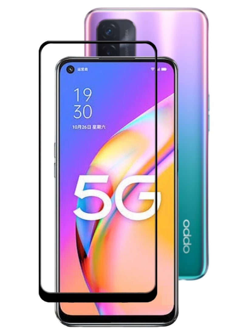 ACLIX Antistatic ESD Dustproof Premium Quality High Definition Tempered Glass Screen Protector Designed For Oppo A93 5G - Image 1