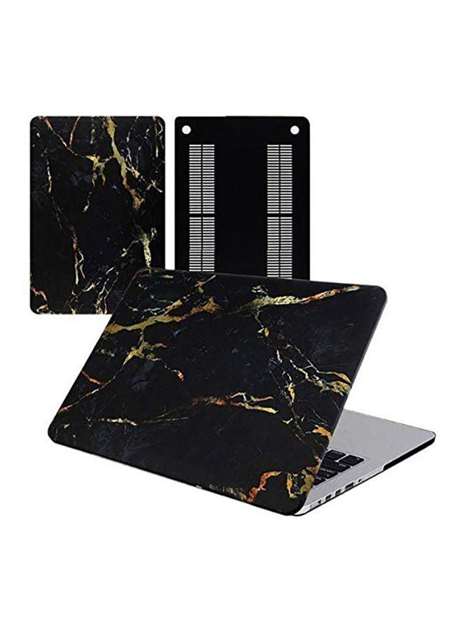 NIBEMINENT Protective Case Cover For Apple Macbook Air 13.3-Inch Black - Image 2