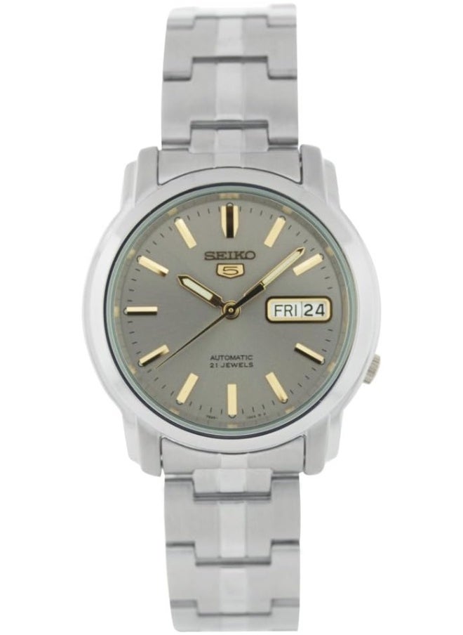 Seiko Seiko Mens Analogue Automatic Watch with Stainless Steel Strap SNKK67K1, 37 mm, Bracelet  - Image 1