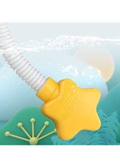 MUMS PLANET Baby Bath Toys Electric Duck Water Pump with Hand Shower Sprinkler for Kids, Bathtub Shower Toy Game for Boys Girls, Kids Toys For Bath T  - Image 4