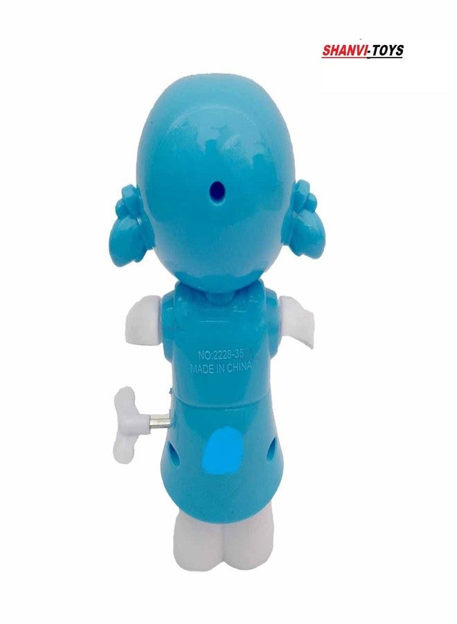 SHANVI MS Toys Cute Drummer Pet Toys with Dancing Action for Kids Toys Sound Toys Key-Operated (Blue BABY-01) - Image 2