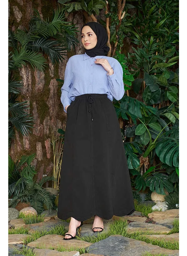 Neways 2273-PIECE Elastic Skirt Black