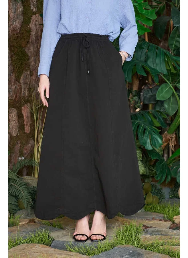 Neways 2273-PIECE Elastic Skirt Black