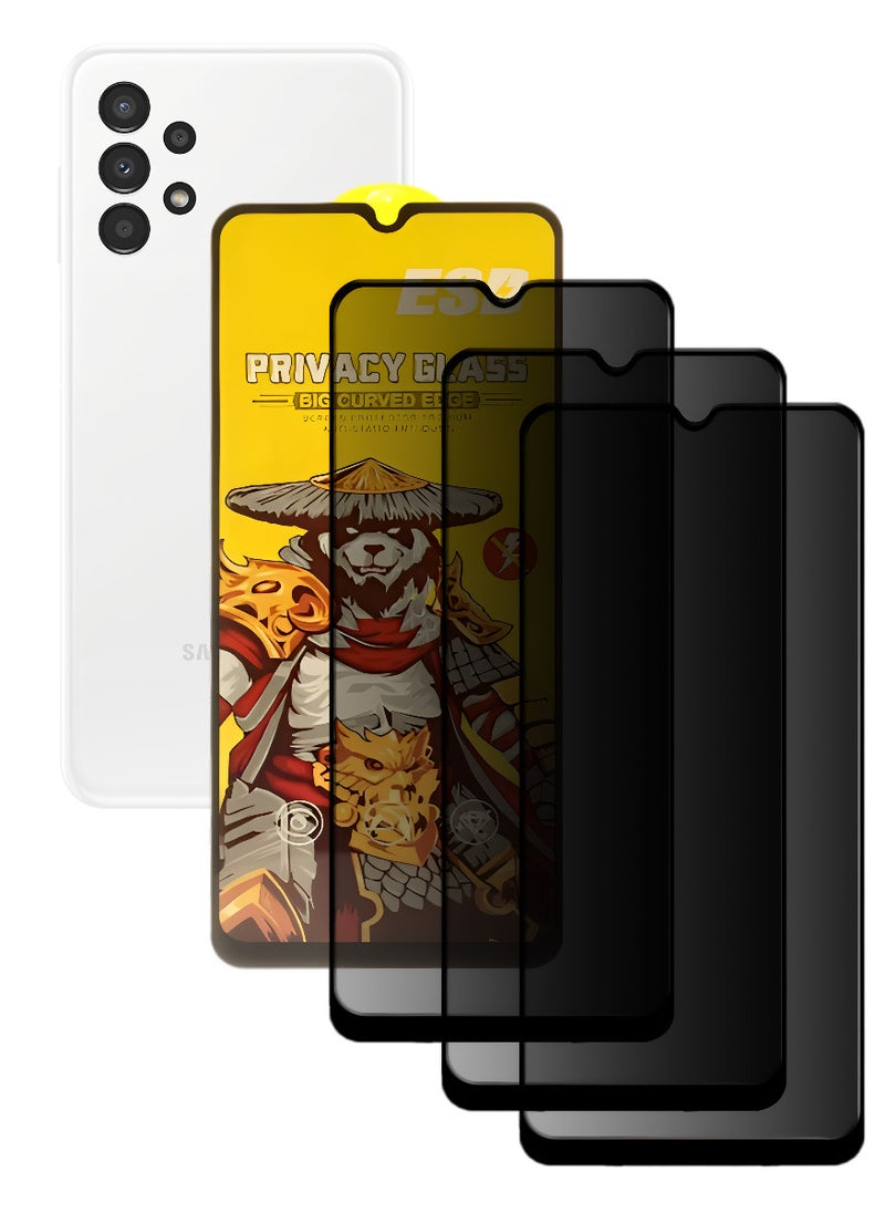 ESD 3 Pieces Tempered Dustproof Glass Screen Protector Compatible For Samsung Galaxy A13 2022 - Image 1