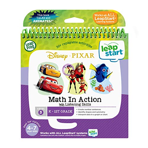LeapFrog LeapStart 3D Disney Pixar Pals Math Book - Image 1
