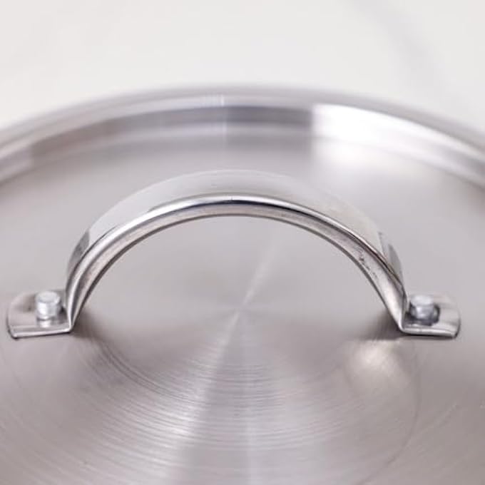 Chef's Delight ChefS Delight Stainless Steel Casserole With Lid 24Cm Durable Casserole Dish Perfect For Stews Soups Roasting And Everyday Cooking Kitchen Essential - Image 2