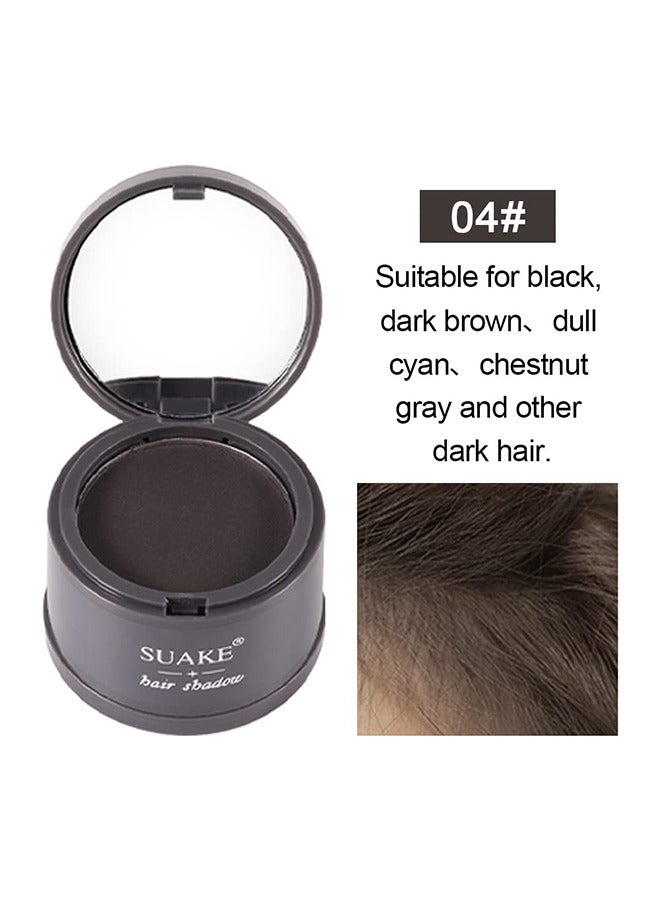 SUAKE Hairline Powder Magical Instantly Hair Line Shadow Quick Cover Hair Root Concealer with Puff Touch Root Cover Up For Thinning Hair Waterproof - Black - Image 3