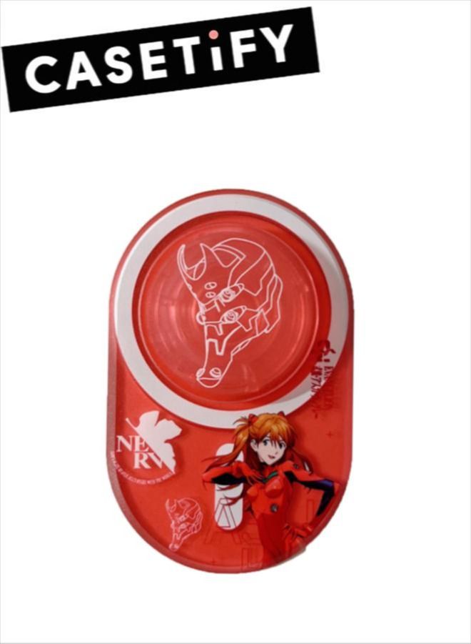 Casetify EVA Phone Grip Stand Compatible with MagSafe, MagSafe Phone Grip Holder, Wireless Charging Compatible Red - Image 1