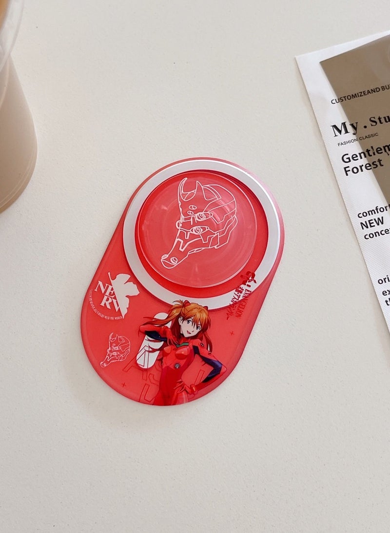 Casetify EVA Phone Grip Stand Compatible with MagSafe, MagSafe Phone Grip Holder, Wireless Charging Compatible Red - Image 2