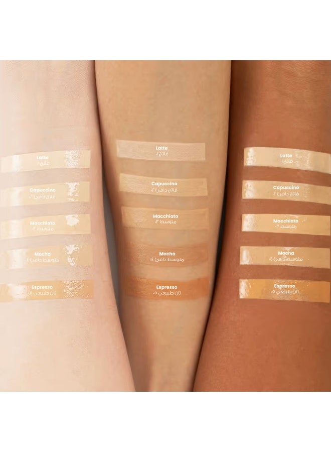 Loca Dreamy Glowy Skin Ultra Weightless Foundation(Capuccino 02) - Image 2