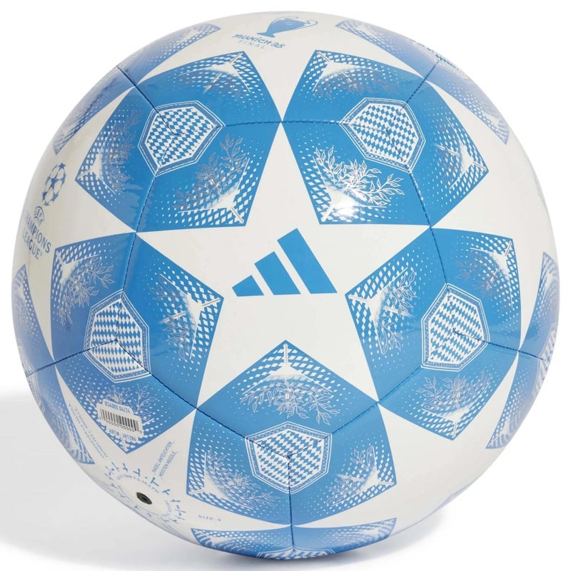 adidas Unisex-Adult UCL Club Soccer Ball,Bright Blue/White/Silver Metallic,5 - Image 5