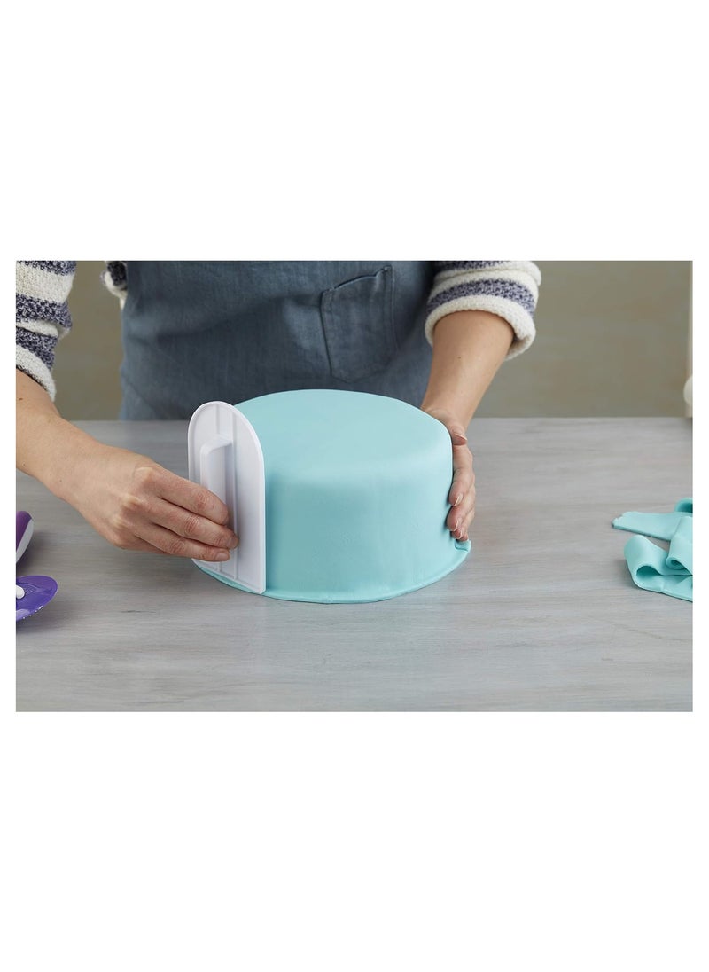 Fondant Smoother, Essential Cake Smoother for Perfect Fondant Shapes on Cakes and Treats, 5.75 in. long x 3.25 in. wide