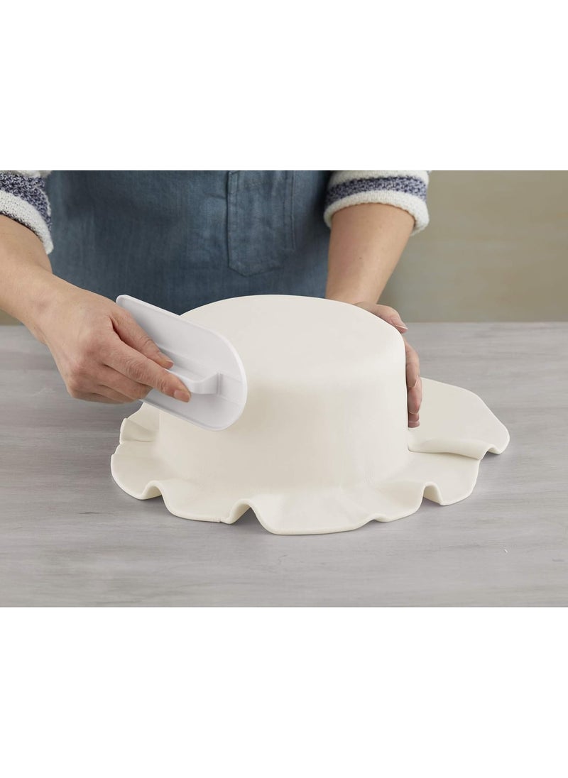 Fondant Smoother, Essential Cake Smoother for Perfect Fondant Shapes on Cakes and Treats, 5.75 in. long x 3.25 in. wide