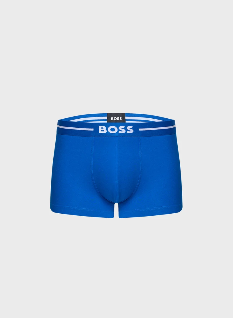 بوس 3 Pack Logo Band Trunks